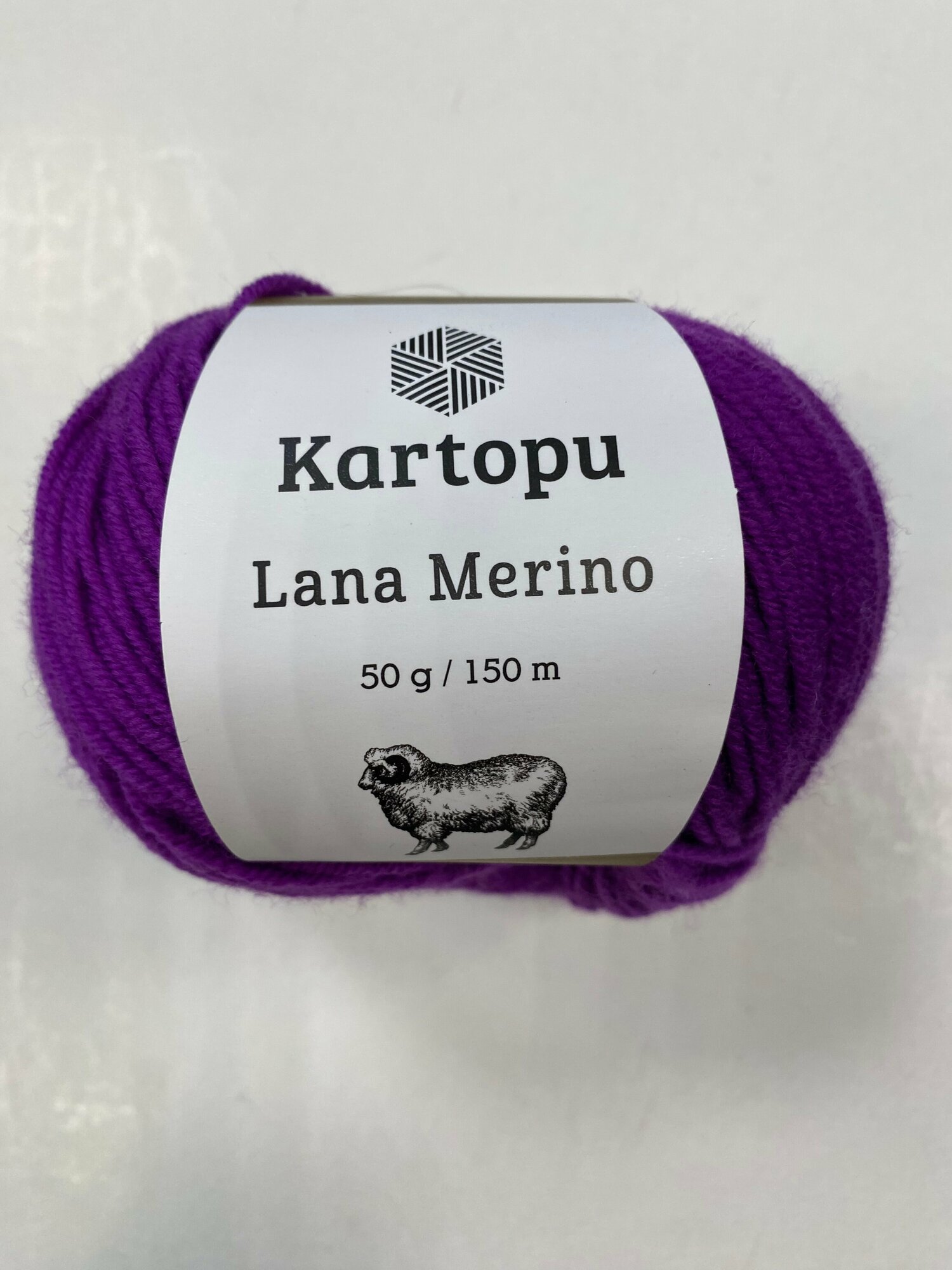 Пряжа Kartopu"Lana Merino"100%мериносовая супервош шерсть,50гр/150м,1шт