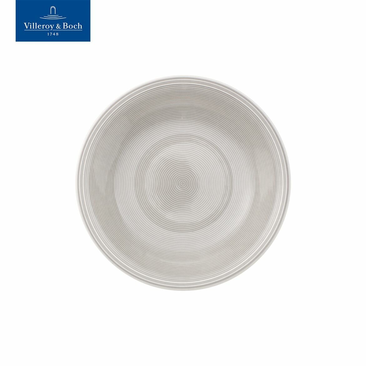 Тарелка глубокая Color Loop Stone, like. by Villeroy & Boch, 23,5 см, Премиум-Фарфор