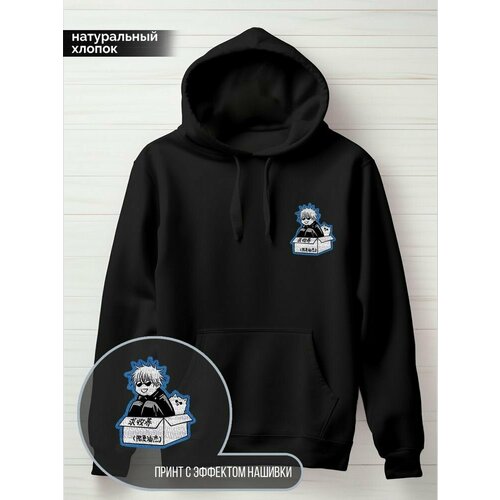 фото Худи hypnotica, размер m, черный