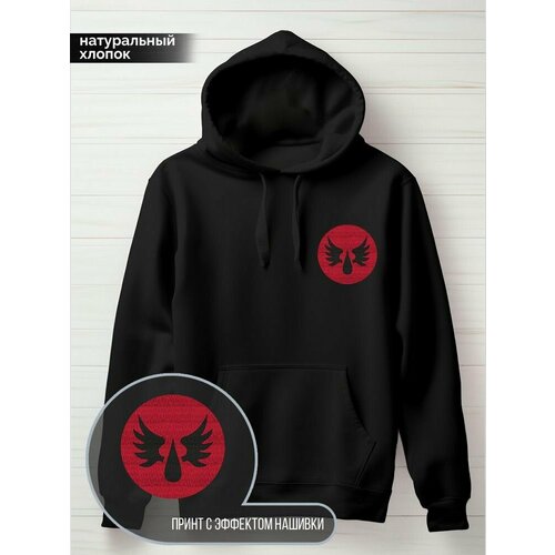 фото Худи hypnotica, размер 2xl, черный