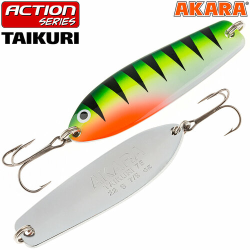 фото Блесна колебалка akara action series taikuri 75 22 гр. 18-sil