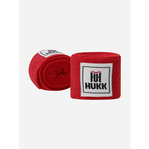 Бинты Hukk 2.5 м, 2 шт. Красный; RUS: Без размера, Ориг: one size конвишер и б тайский бокс техника тактика и современные методики тренировок