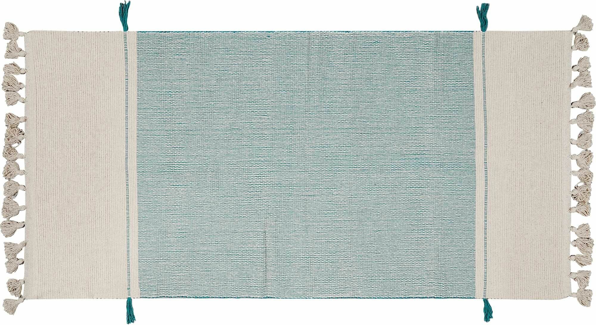 фото Коврик Inspire декоративный хлопок ITATA 70x140 см цвет зеленый
