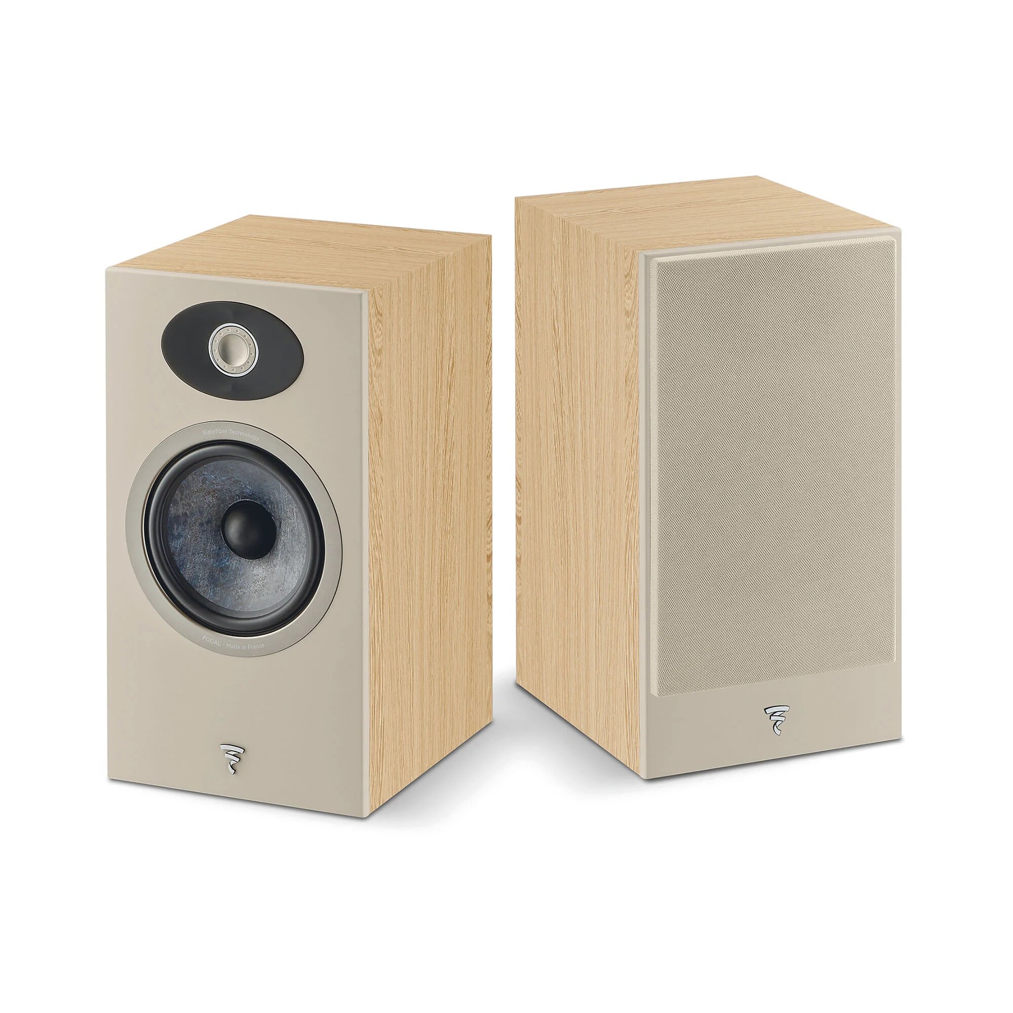 Focal Theva N1 light wood полочная акустика