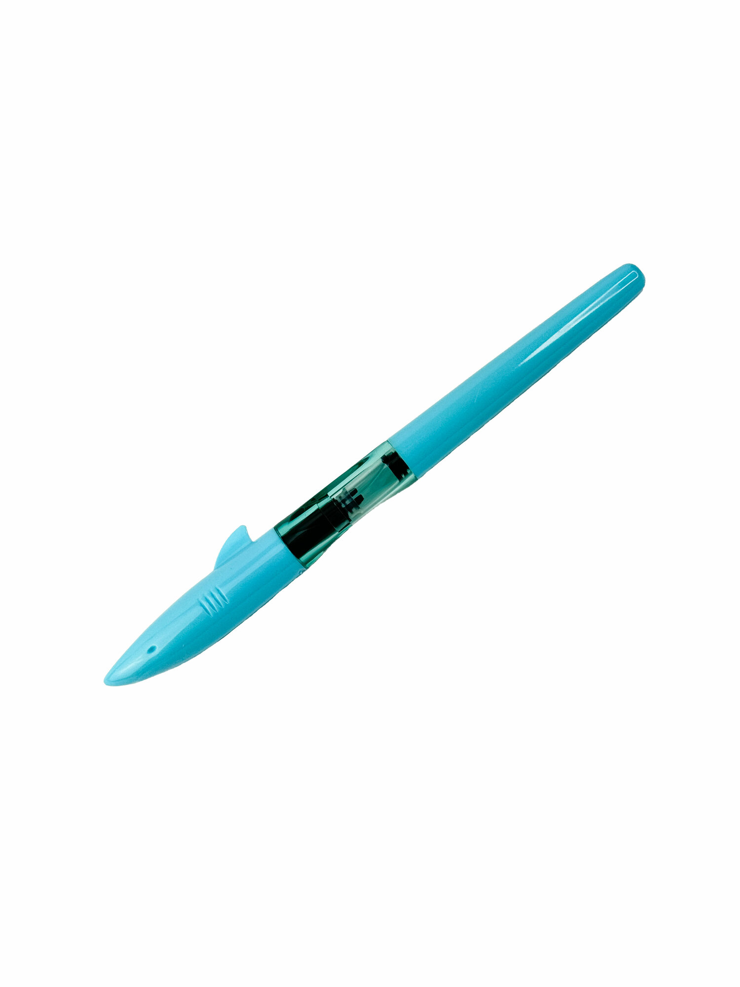 Перьевая ручка Jinhao Shark, голубой, EF — фото 1