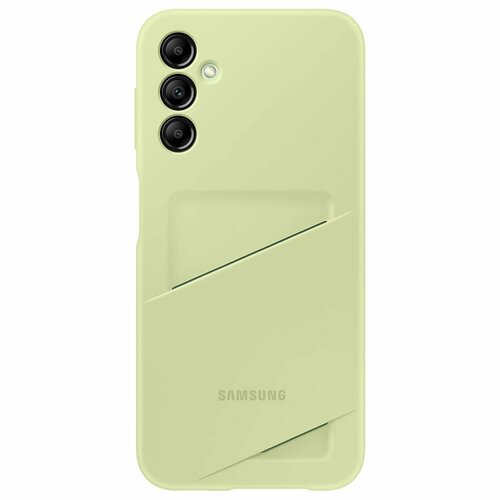 Чехол Samsung Card Slot Case A14 Lime (EF-OA146TGEG)