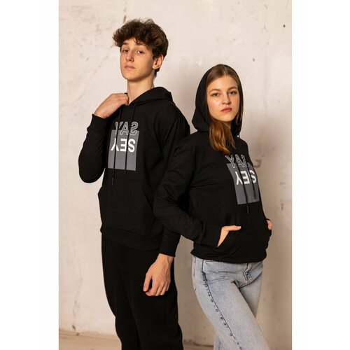 фото Худи blacksi, размер m, черный