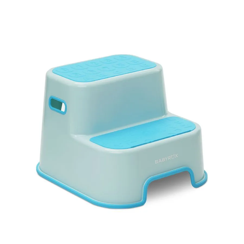 Стульчик-подставка BABYROX двухступенчатый Step Stool голубой 2035. BL