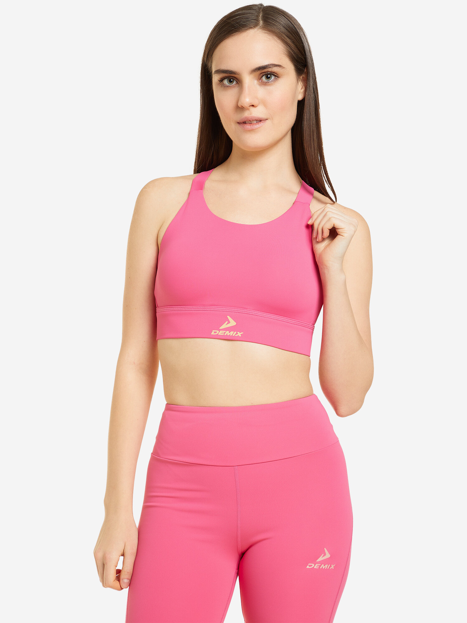 фото Спортивный топ бра Demix Черный; RU: 48, Ориг: 48