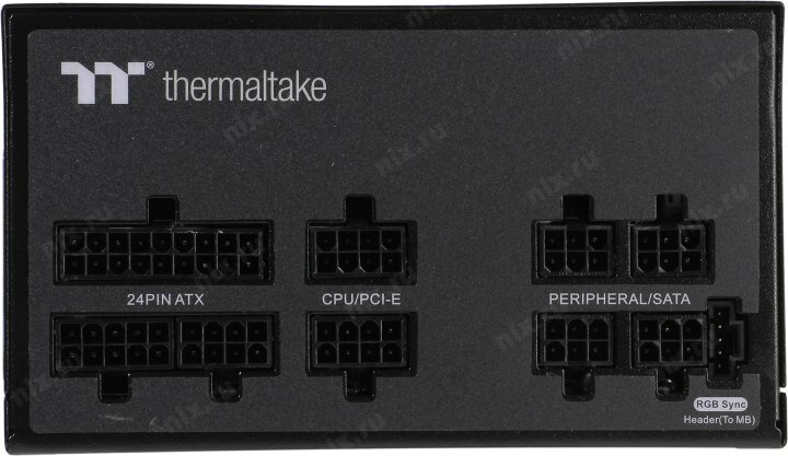 Блок питания THERMALTAKE Toughpower GF1 ARGB, 650Вт, 140мм, черный, retail [ps-tpd-0650f3fage-1] - фото №15