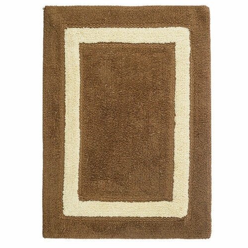 Коврик для ванной fora классика 50х70см тирамису коричневый 3072₽
