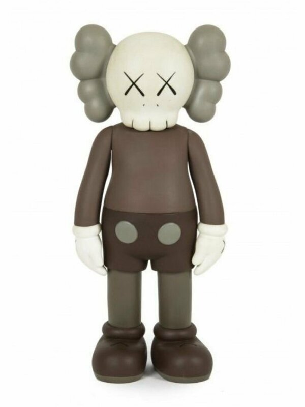 Коллекционная фигурка игрушка 20 см Kaws Companion. коричневая.