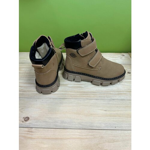 фото Ботинки olipas, размер 28, коричневый