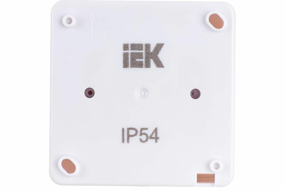 EVMP20-K01-10-54-EC ВС20-2-0-ГПБ Выключатель 2кл о/у IP54 (цвет клавиши:белый) ГЕРМЕС PLUS IEK - фото №8