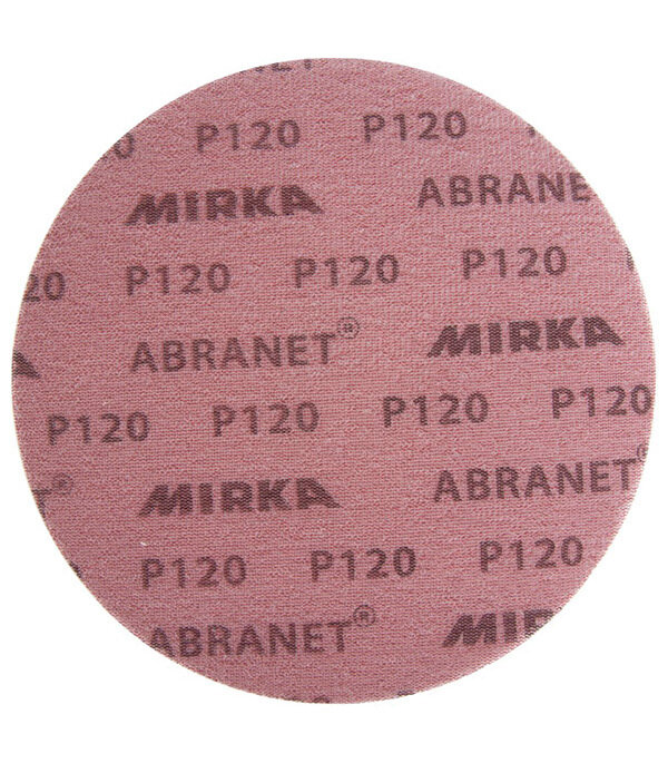 Диск шлифовальный Mirka Abranet d225 мм P120 на липучку сетчатая основа (3 шт.)