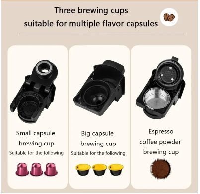 Капсульная кофемашина универсальная, цвет: черный - фотография № 10