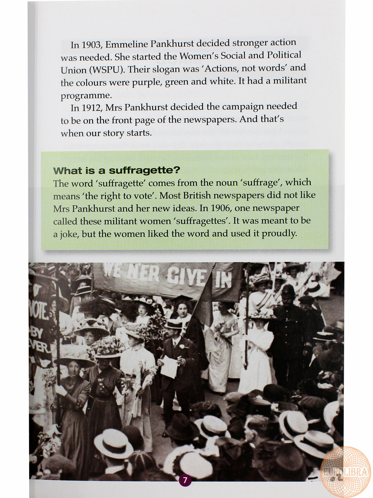 Suffragette. Level 3 (+CD) (Jane Yolen) - фото №3