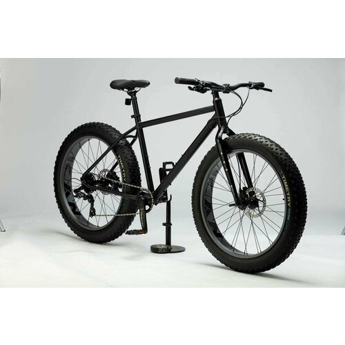 фото Велосипед фэтбайк fatbike time try tt222/8s 26" алюминиевая рама 19" гидравлический тормоз, черный