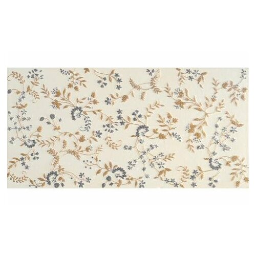 Керамическая плитка Azulev Lady Marfil Decor Elegance Декор 20x40 (цена за 18 шт)