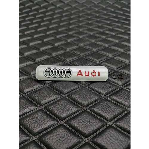 Логотип (шильдик) Audi большой металлический