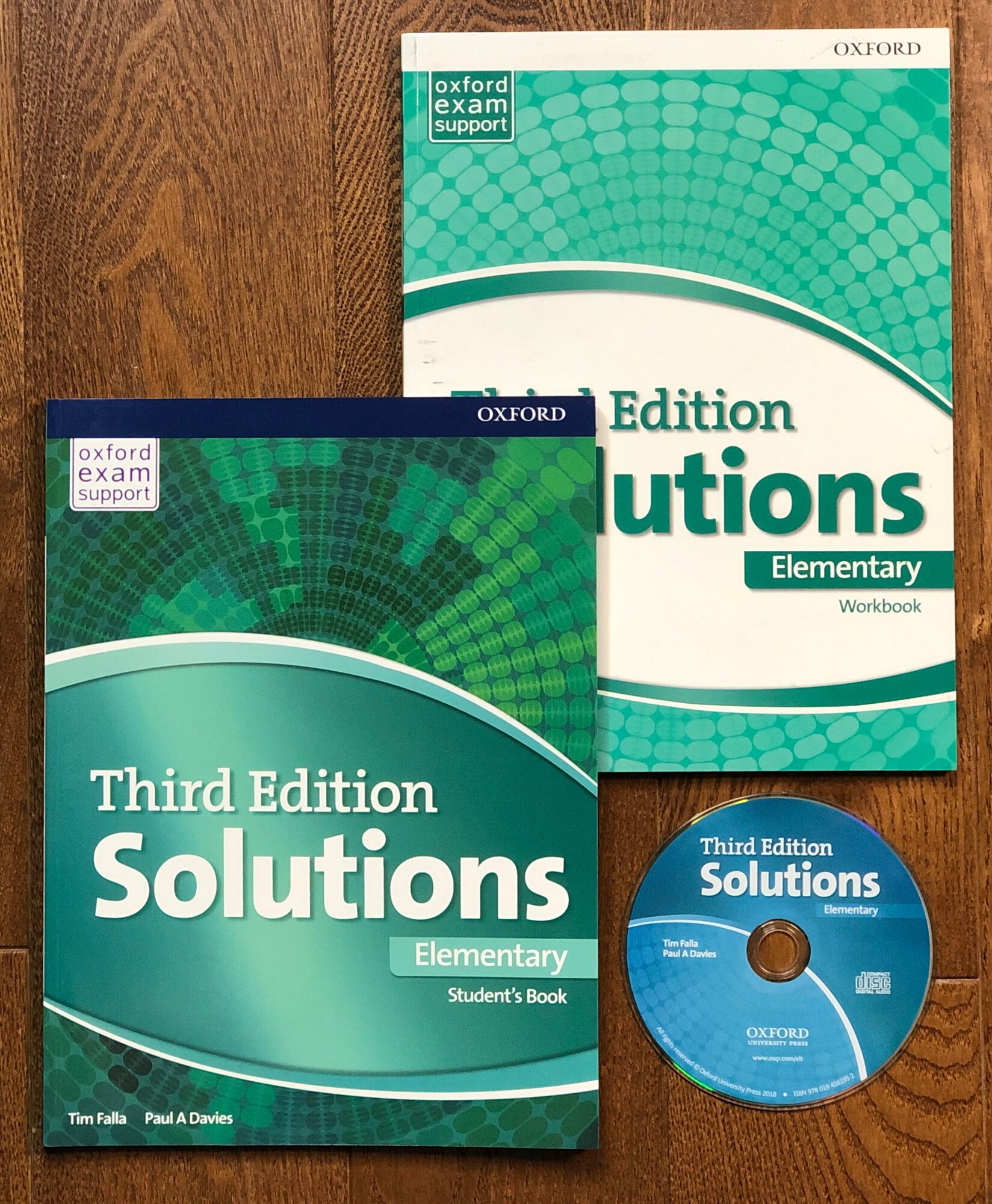 Solutions Elementary 3rd Ed Student's Book + Workbook+CD