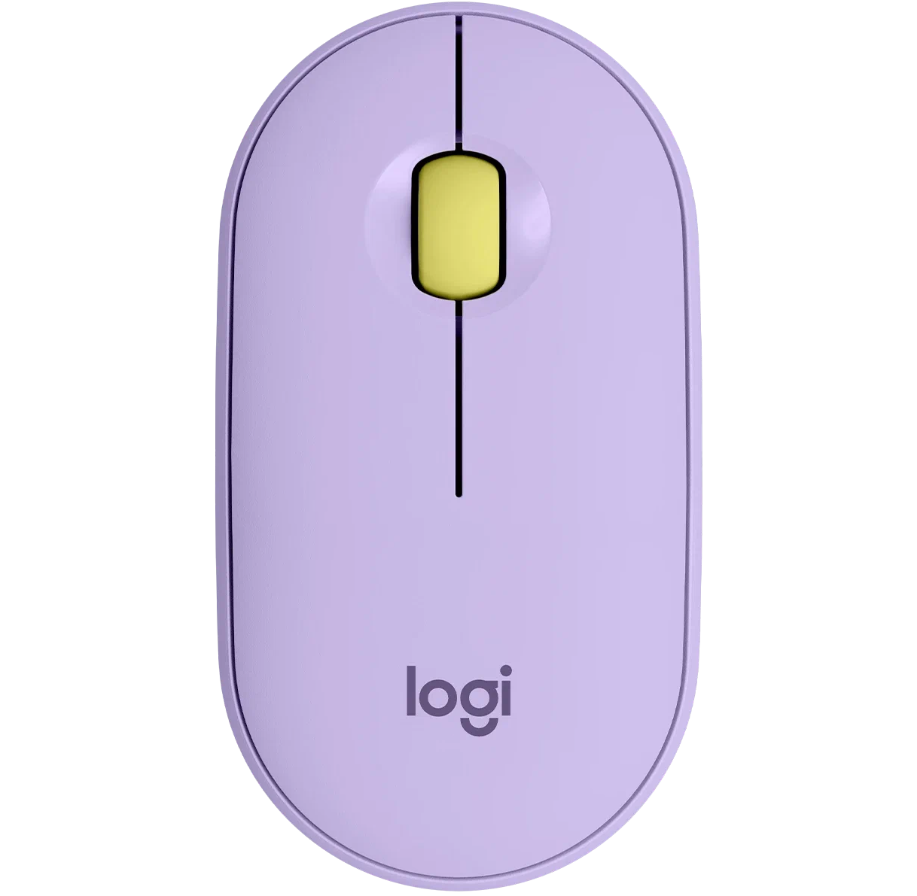 Беспроводная компактная мышь Logitech Pebble M350, фиолетовый