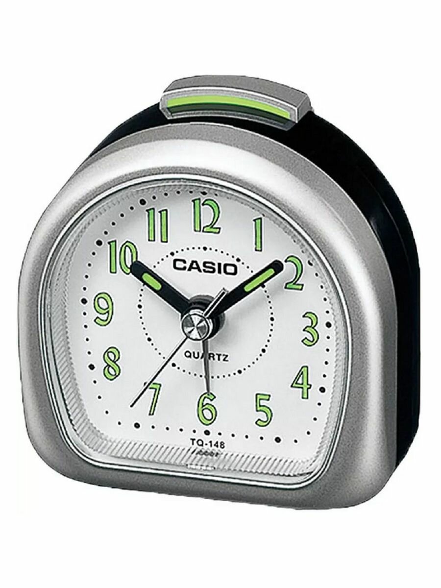 Часы настольные Casio TQ-148-8E кварцевые будильник арабские цифры