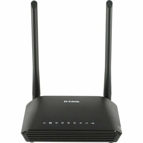 Wi-Fi роутер D-Link DIR-620S/RU/B1A, 300 Мбит/с, 4 порта 100 Мбит/с, чёрный wi fi роутер d link dir 620s ru b1a