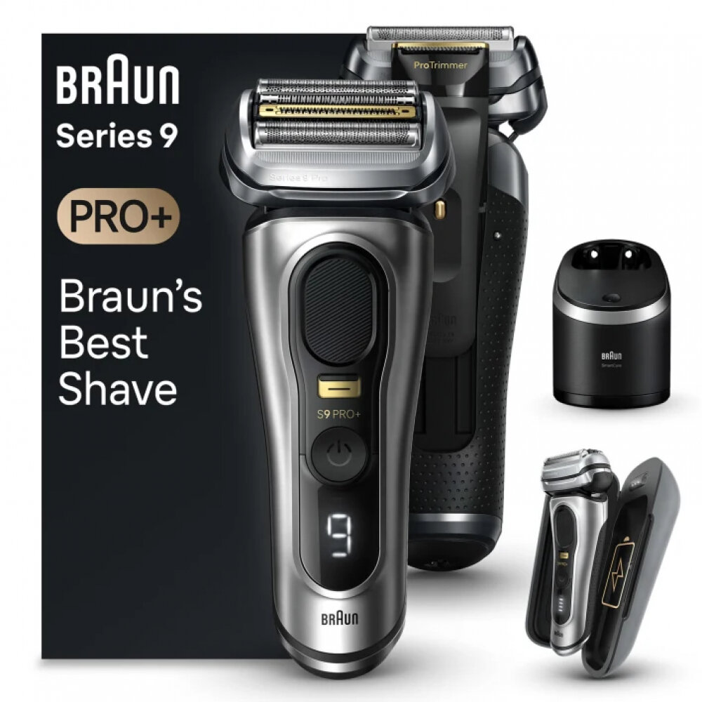 Электробритва Braun Series 9 Pro+ 9565cc, серый 9565cc