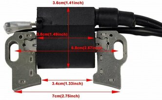 Катушка зажигания (магнето) для генератора Huter DY9500L