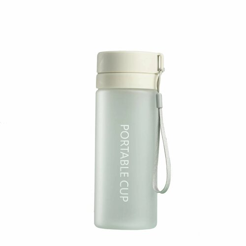 Бутылка 600мл Portable cup, (бежевый, матовая) бутылка 600мл portable cup бежевый прозрачная