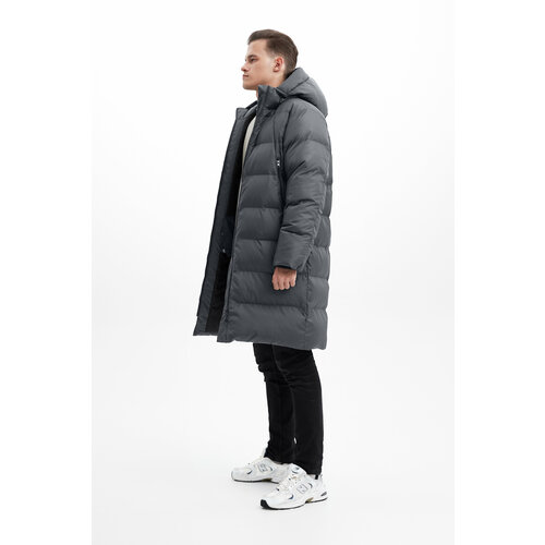 фото Пуховик , размер 46/48, серый lighthouse lab