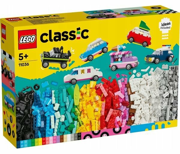 Конструктор LEGO Classic Креативные транспортные средства (Lego 11036)