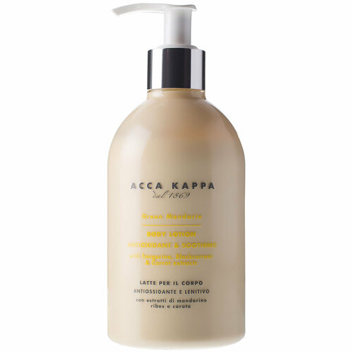 Молочко для тела Acca Kappa Green Mandarin Body Lotion, 300 мл