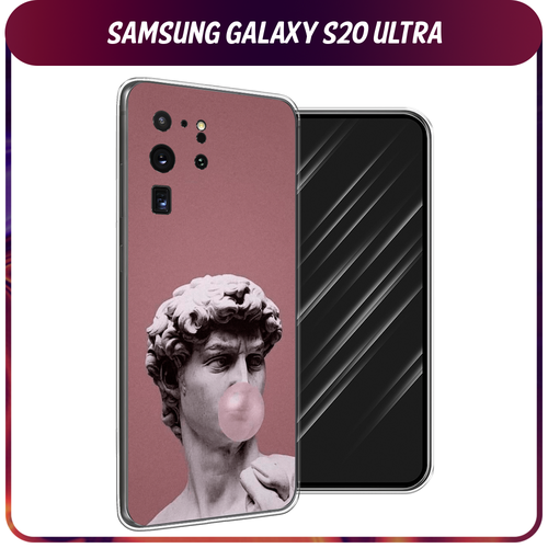 Силиконовый чехол на Samsung Galaxy S20 Ultra / Самсунг Галакси S20 Ultra Modern David силиконовый чехол на samsung galaxy s20 ultra самсунг галакси s20 ultra прозрачный