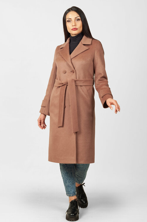 Пальто MARGO, размер 46, коричневый