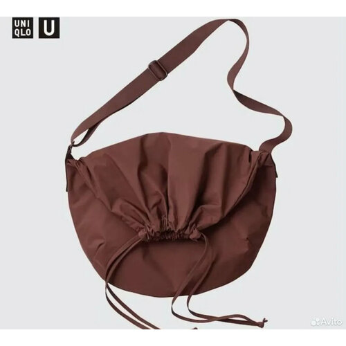 фото Сумка uniqlo, коричневый