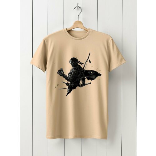 фото Футболка hypnotica, размер m, бежевый