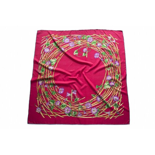 фото Платок tranini,90х90 см, фиолетовый, розовый