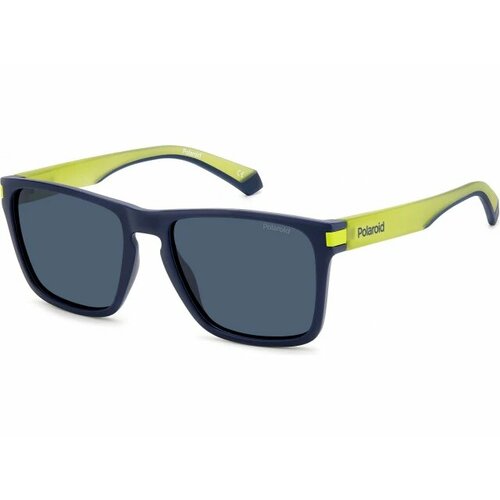 Солнцезащитные очки Polaroid 205716FLL56C3, синий солнцезащитные очки polaroid pld 6128 s ay0
