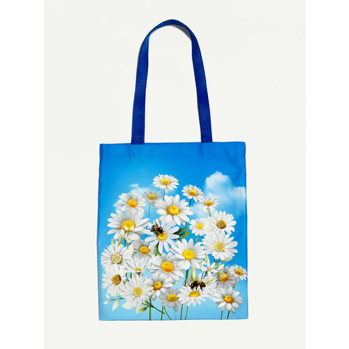 фото Сумка шоппер synergy shopper_irisi, белый, голубой