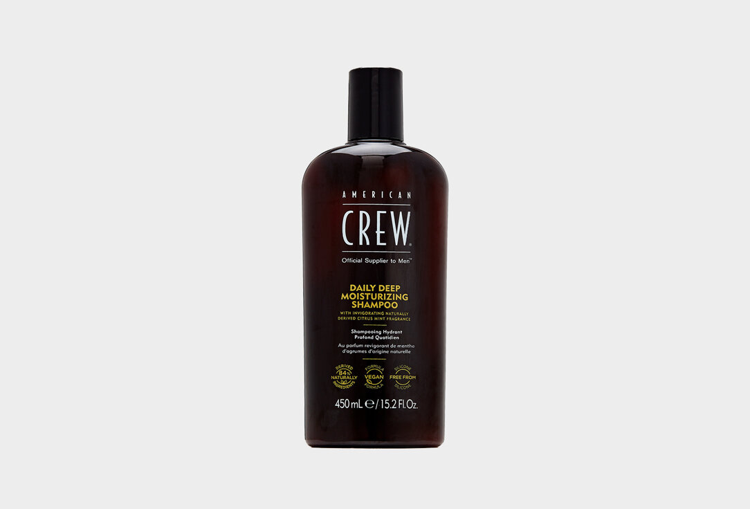 Ежедневный увлажняющий шампунь AMERICAN CREW, DAILY DEEP MOIST SHAMPOO 450мл