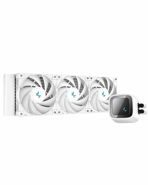 Жидкостное охлаждение для процессора DeepCool LS720 WH R-LS720-WHAMNT-G-1 - фото №17