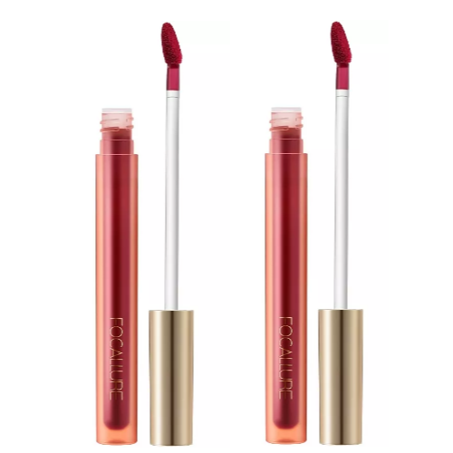 Тинт для губ сияющий Focallure Airy Watery Lip Glaze, тон S03, 1,8 г, 2 шт.