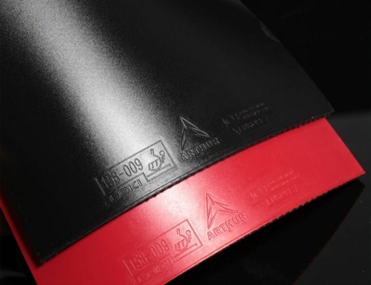 Накладка LOKI Arthur Diamond, для продвинутых игроков, толщина губки 4 мм, черная — фото 1