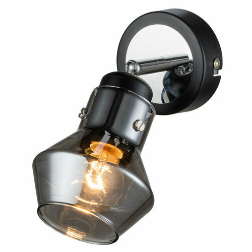 Спот escada carlo e14 1х40вт черный хром 4285₽