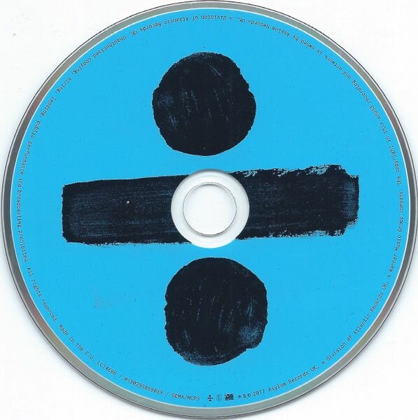 Компакт-Диски, Asylum Records, SHEERAN, ED - Divide (CD) Мистерия звука - фото №2