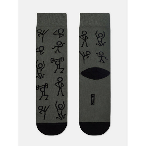 фото Носки conte, размер 27(42-43), хаки