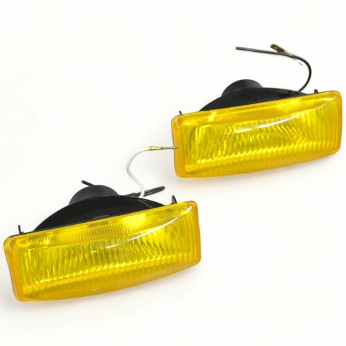 Противотуманные фары галогенные AU-LITE 0201 желтые (F210A)