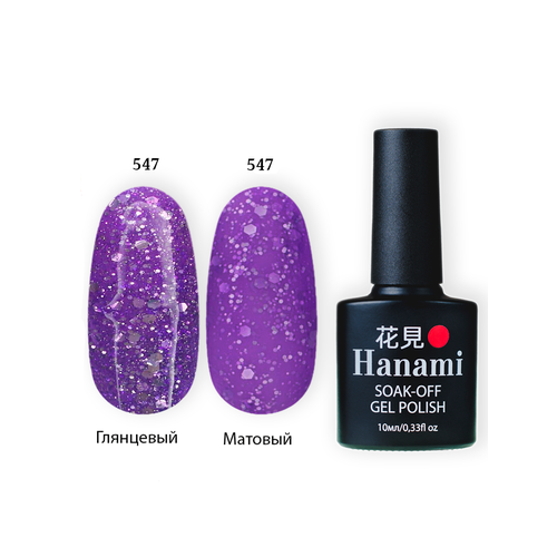 Гель лак HANAMI M547